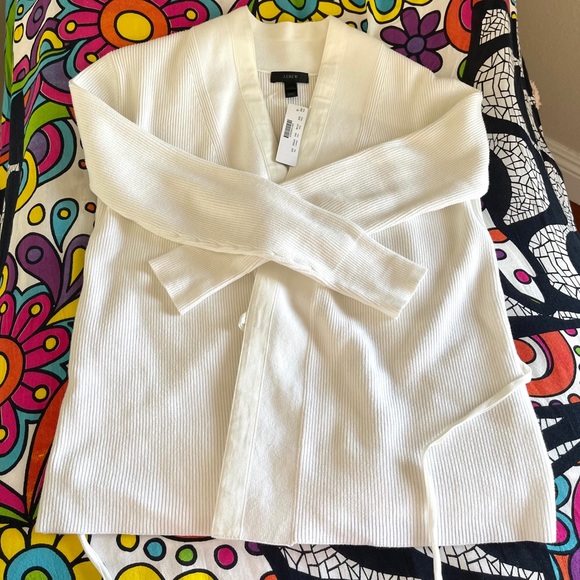 J.Crew Kimono Wrap Sweater - Picture 3 of 8